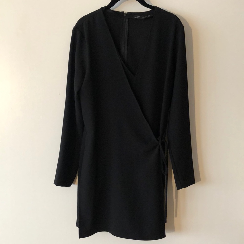 ZARA black romper/skort